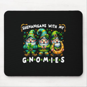 St Patricks Day Shirt Women - Shenanigans With My Mouse Pad
