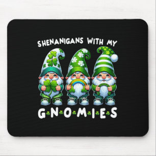 St Patricks Day Shirt Women - Shenanigans With My Mouse Pad