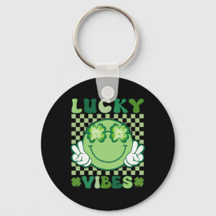 St Patricks Day Shirts For Women Men Kids Lucky Vi Key Ring