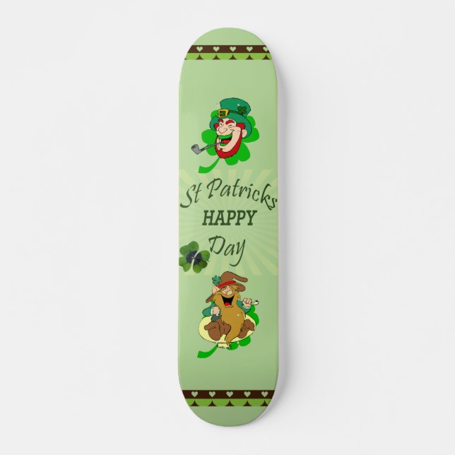 St. Patrick's Day Skateboard (Front)
