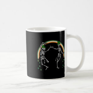 St Patrick's Day Skeleton Dancing Skeletons Coffee Mug