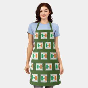 ST PATRICK'S DAY   Sláinte   Shamrock   Irish Apron