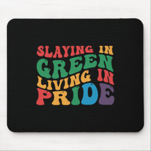 St. Patrick's Day Slaying In Green Mouse Pad