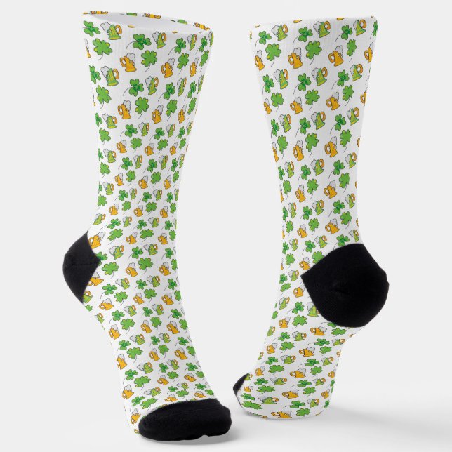 St. Patrick's Day Socks #2 (Angled)
