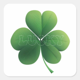 St Patrick's Day Square Sticker