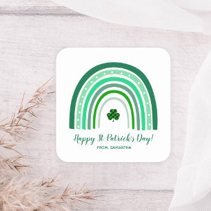 St Patrick's Day Square Sticker