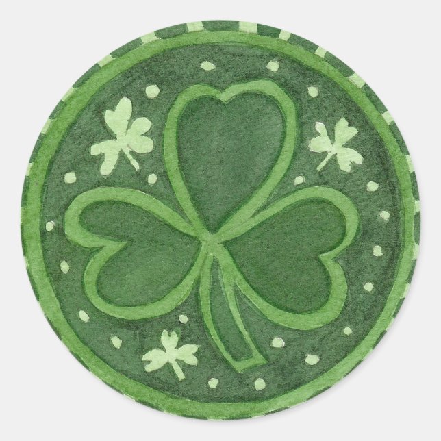 St. Patrick's Day Sticker (Front)