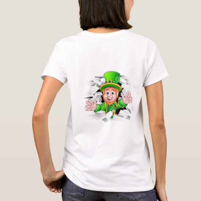 St. Patrick's Day  T-Shirt  (Back)