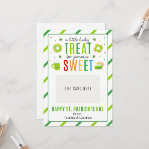 St. Patrick's Day Teacher Appreciation Gift Card