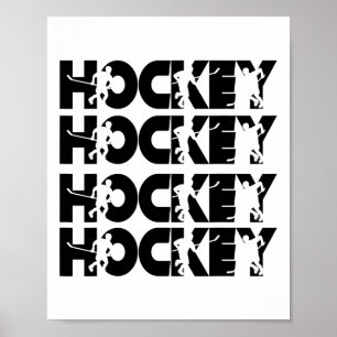 St Patricks Day Tee Shamrock Shirt Hockey St Patri Poster
