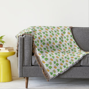 St. Patrick's Day Throw Blanket