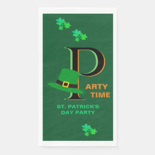 St. Patrick's Day Time to Celebrate    Napkin
