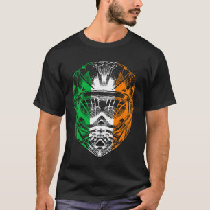 St Patricks Day To Saint Paddy's Ireland Flag Moto T-Shirt