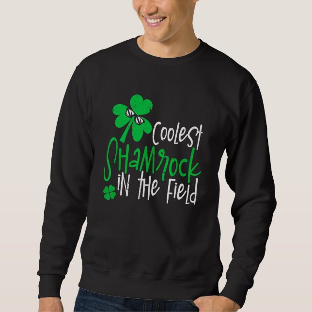 St Patrick's Day Toddler Boys Saint Paddy's Cooles Sweatshirt (Front)