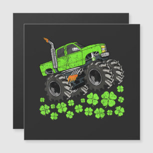 St Patricks Day Toddler Lucky Monster Truck