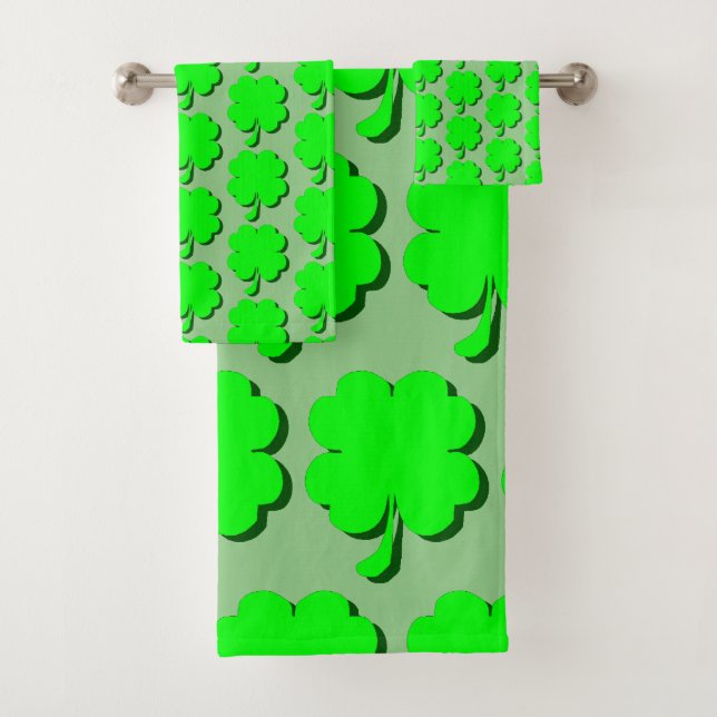 ST. PATRICK'S DAY towels (Insitu)