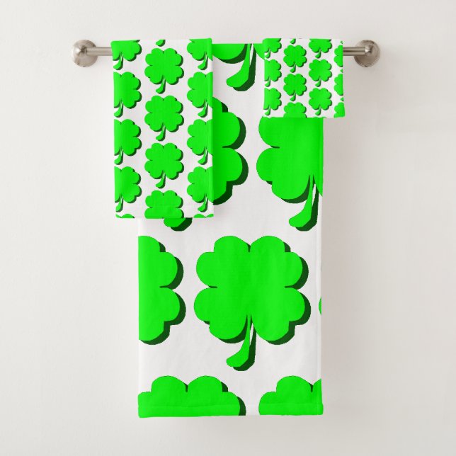ST. PATRICK'S DAY towels (Insitu)