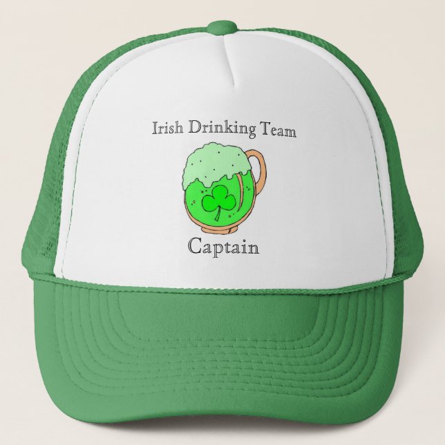 St Patrick's Day Trucker Hat (Front)
