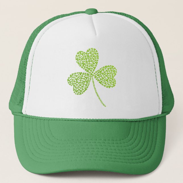 st patrick's day trucker hat (Front)