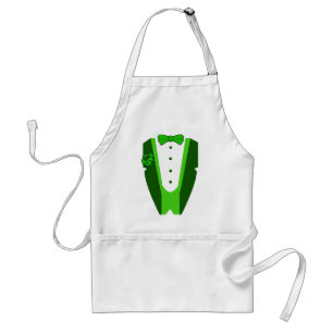 St. Patrick's Day Tuxedo Standard Apron