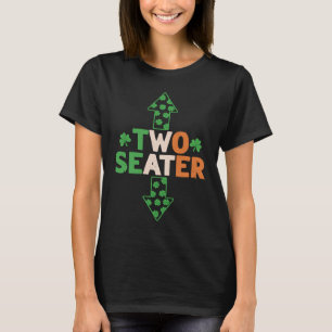 St Patricks Day Two Seater  Adult St Patricks Day  T-Shirt
