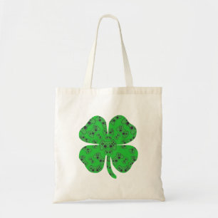 St Patricks Day Video Game Controller Shamrock  Tote Bag