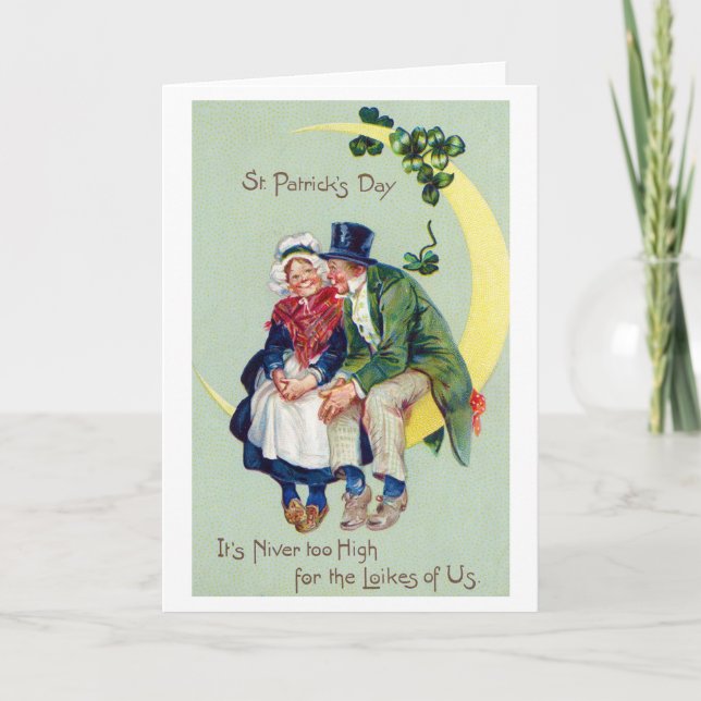 St. Patrick's Day, Vintage Card (Front)