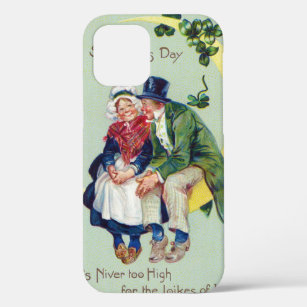 St. Patrick's Day, Vintage iPhone 12 Case