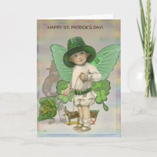 St. Patrick's Day Wee Little Fairy Card