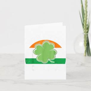 St Patricks Day Wee Little Hooligan Funny  Card