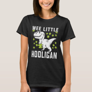 St Patricks Day Wee Little Hooligan Irish Kids Boy T-Shirt