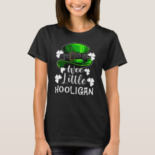 St Patricks Day Wee Little Hooligan Leprechaun Sha T-Shirt