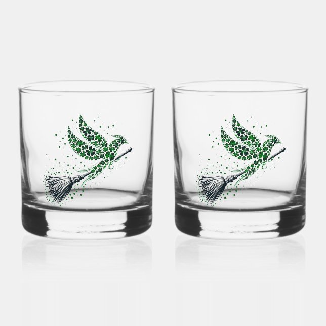 St. Patrick's Day Whiskey Glass (Front)