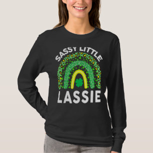 St Patricks Day Women Baby Toddler Sassy Little L T-Shirt