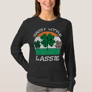 St Patricks Day Women Baby Toddler Sassy Little L T-Shirt