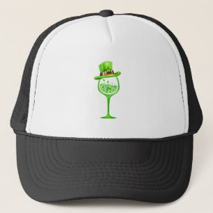 St Patricks Day Women Girls Sassy Little Lassie Sh Trucker Hat