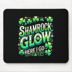 St Patricks Day Women Shamrock Saint Patricks Day Mouse Pad