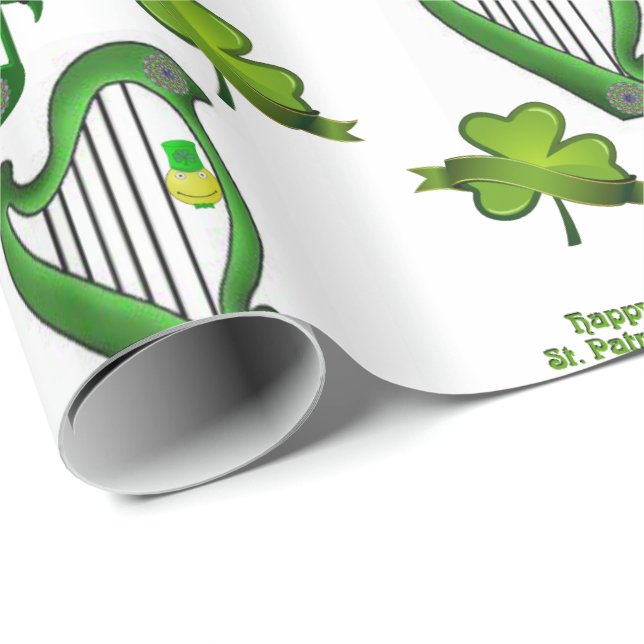 St. Patrick's Day Wrapping Paper (Roll Corner)