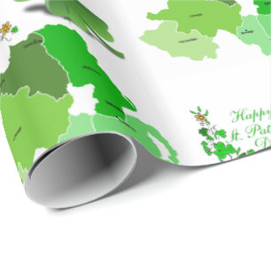 St. Patrick's Day Wrapping Paper