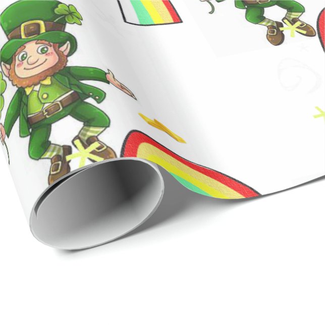 St. Patrick's Day Wrapping Paper (Roll Corner)
