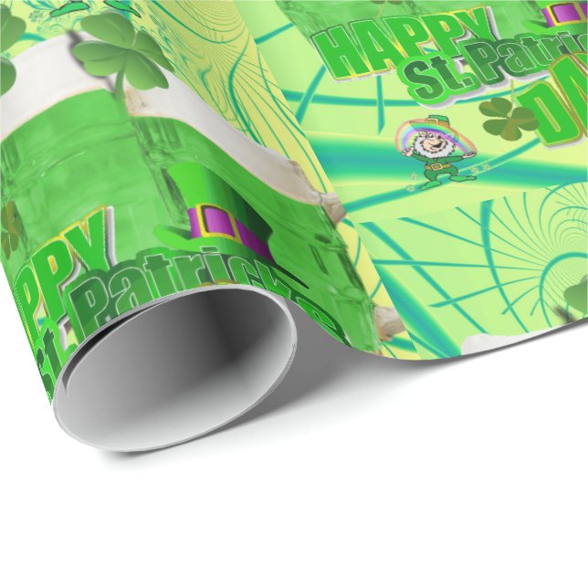 St. Patrick's Day Wrapping Paper (Roll Corner)