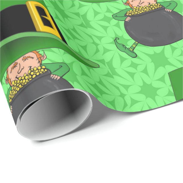 St. Patrick's Day Wrapping Paper (Roll Corner)