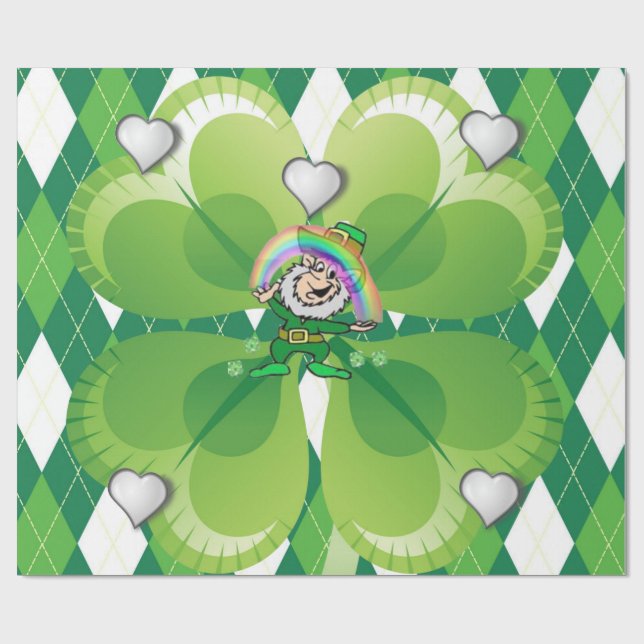St. Patrick's Day Wrapping Paper (Flat)