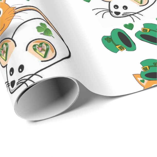 St. Patrick's Day Wrapping Paper (Roll Corner)