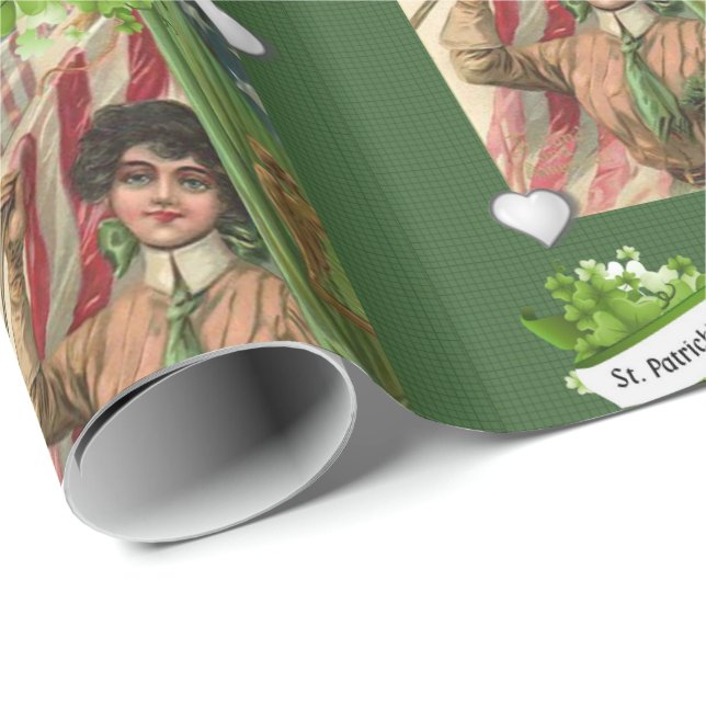 St. Patrick's Day Wrapping Paper (Roll Corner)