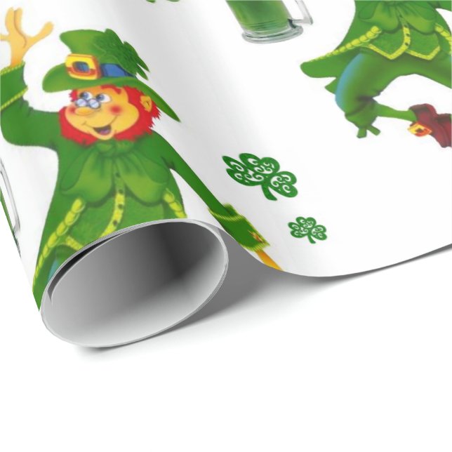 St. Patrick's Day Wrapping Paper (Roll Corner)