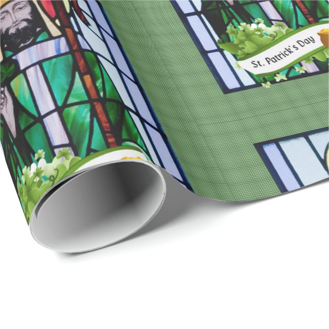 St. Patrick's Day Wrapping Paper (Roll Corner)