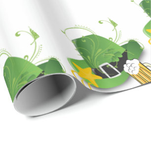 St. Patrick's Day Wrapping Paper Beer