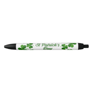 St Patrick's Day Wreath Thunder_Cove Black Ink Pen
