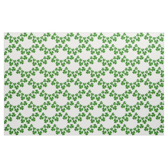 St Patrick's Day Wreath Thunder_Cove Fabric (Fat Quarter)
